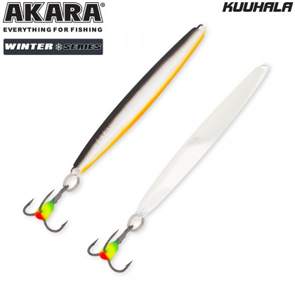 Блесна зимняя Akara Ice Kuuhala 70 мм, 9 гр, 21-SIL/SIL